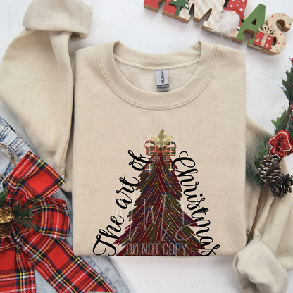The Art of Christmas Graphic Sweatshirt
