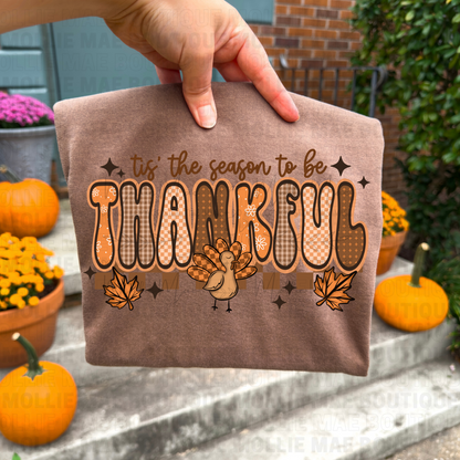 Turkey Time Thankful Tee