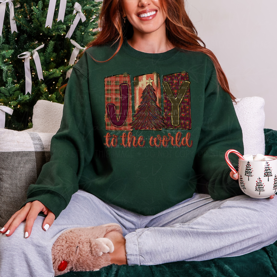 Joy to the World Heritage Graphic Sweatshirt