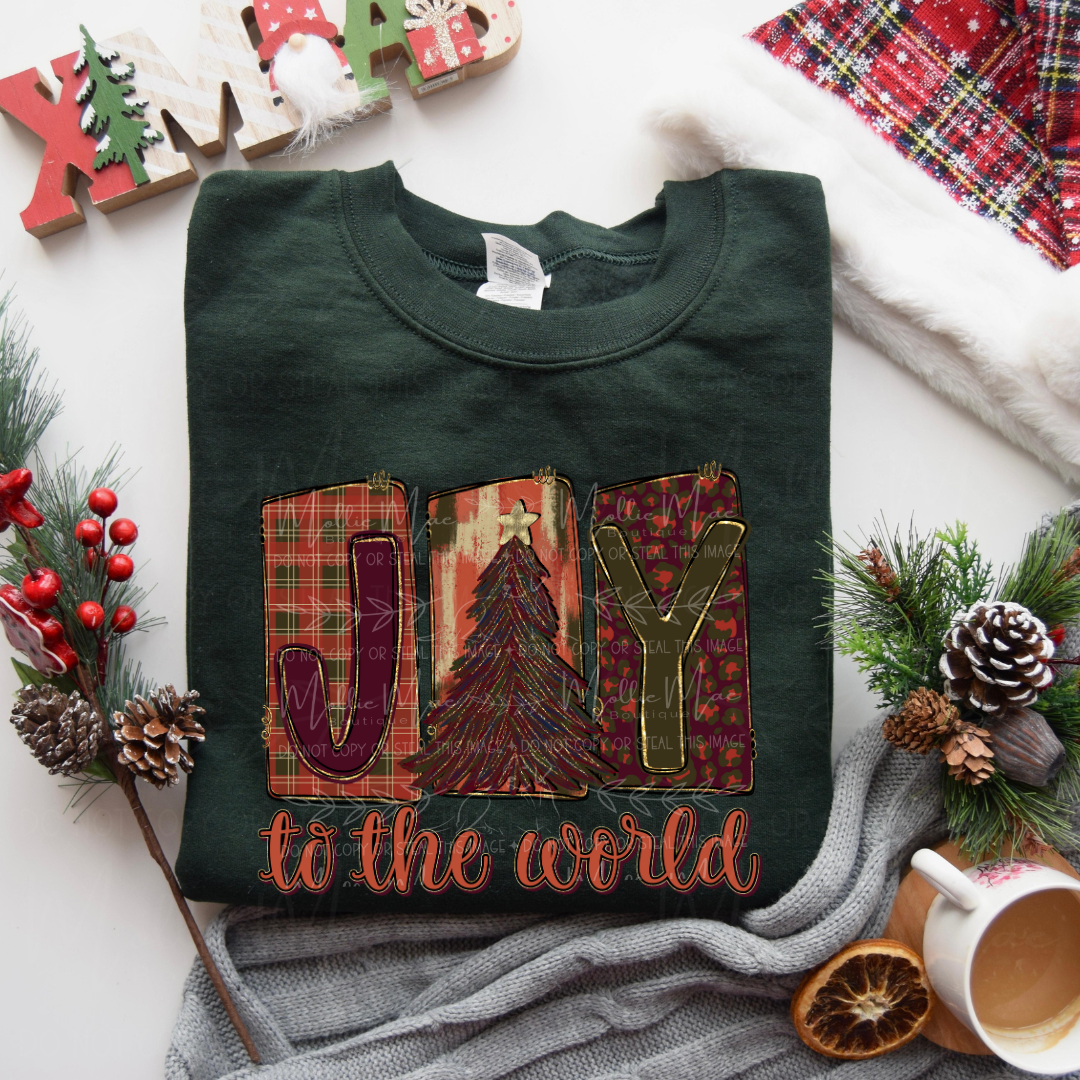 Joy to the World Heritage Graphic Sweatshirt