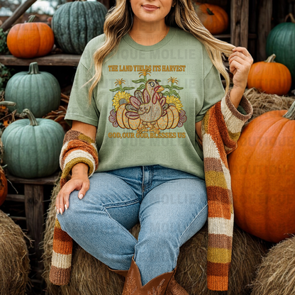 God Blesses Us Graphic Tee