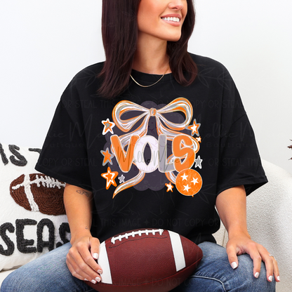 Vols Bow + Tristar Tee