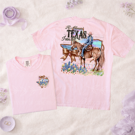 He’s Choosin’ Texas Western Graphic Tee