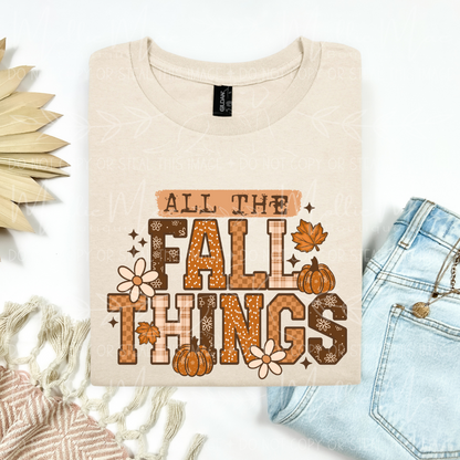 All the Fall Things Graphic Tee or Sweatshirt