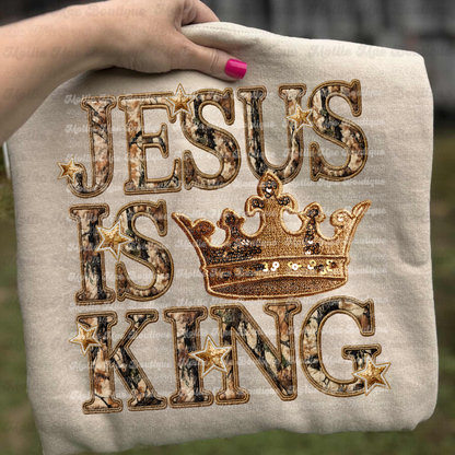 Jesus Is King Graphic Tee or Sweatshirt
