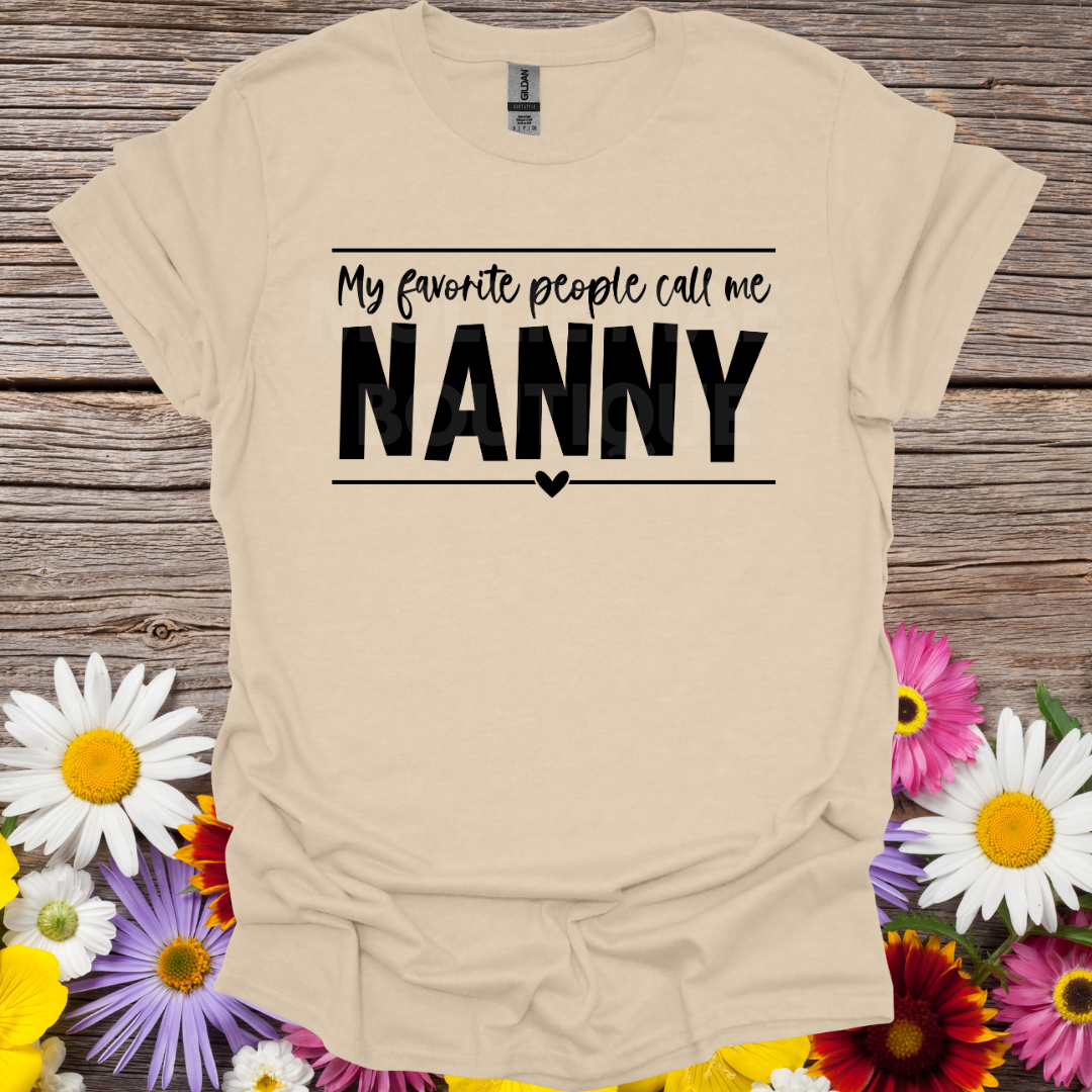 My Favorite People Call Me Nanny