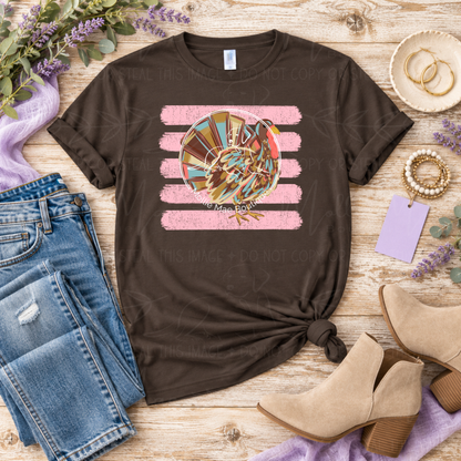 Watercolor Turkey Thanksgiving Graphic Tee