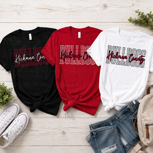 Hickman County Bulldogs Signature Script