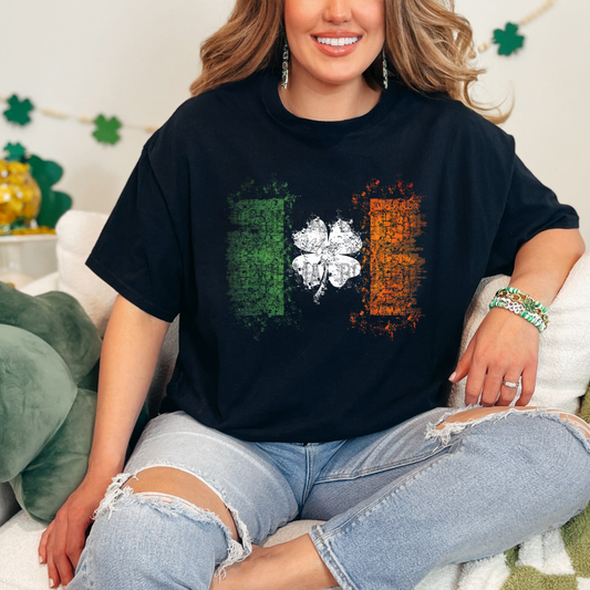 Irish Shamrock Flag