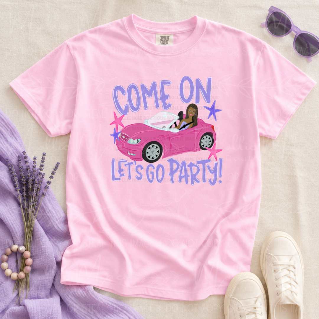 Come On Let’s Go Party Graphic Tee
