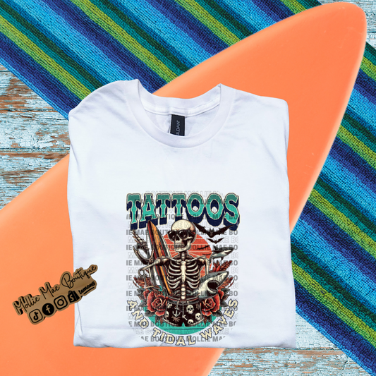 Tattoos and Tidal Waves Tshirt