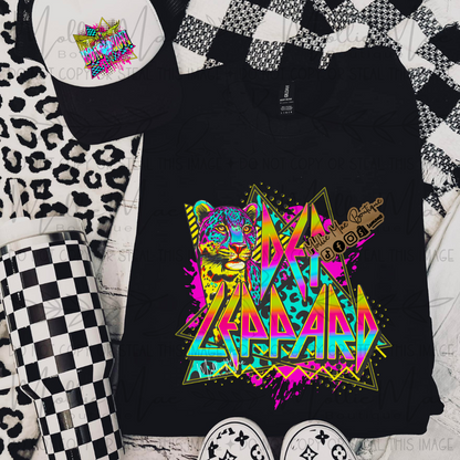 Neon Band Graphic Tee