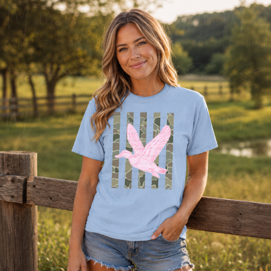 Camo Duck Graphic Tee