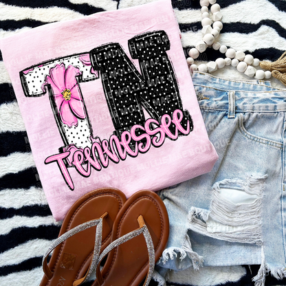 Tennessee Floral Tshirt
