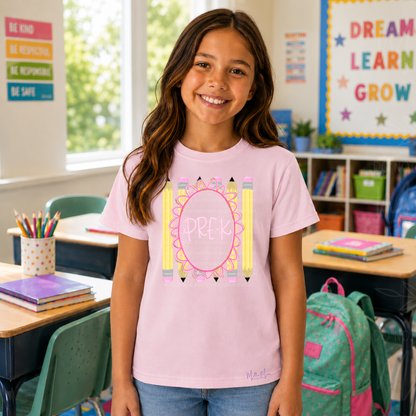 Pencil Coquette Grade Graphic Tee