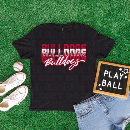 Bulldogs Stacked Semi-Exclusive Graphic Tee