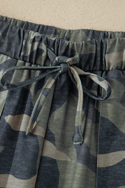 Camo Tank & Drawstring Pant Set