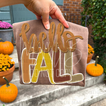 Hello Fall Graphic Tee