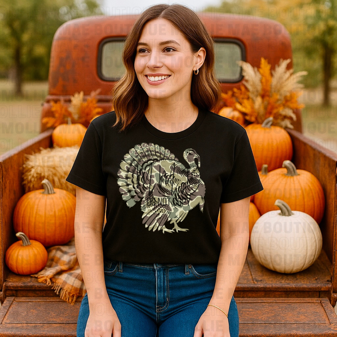 Camouflage Turkey Graphic Tee