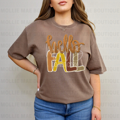 Hello Fall Graphic Tee