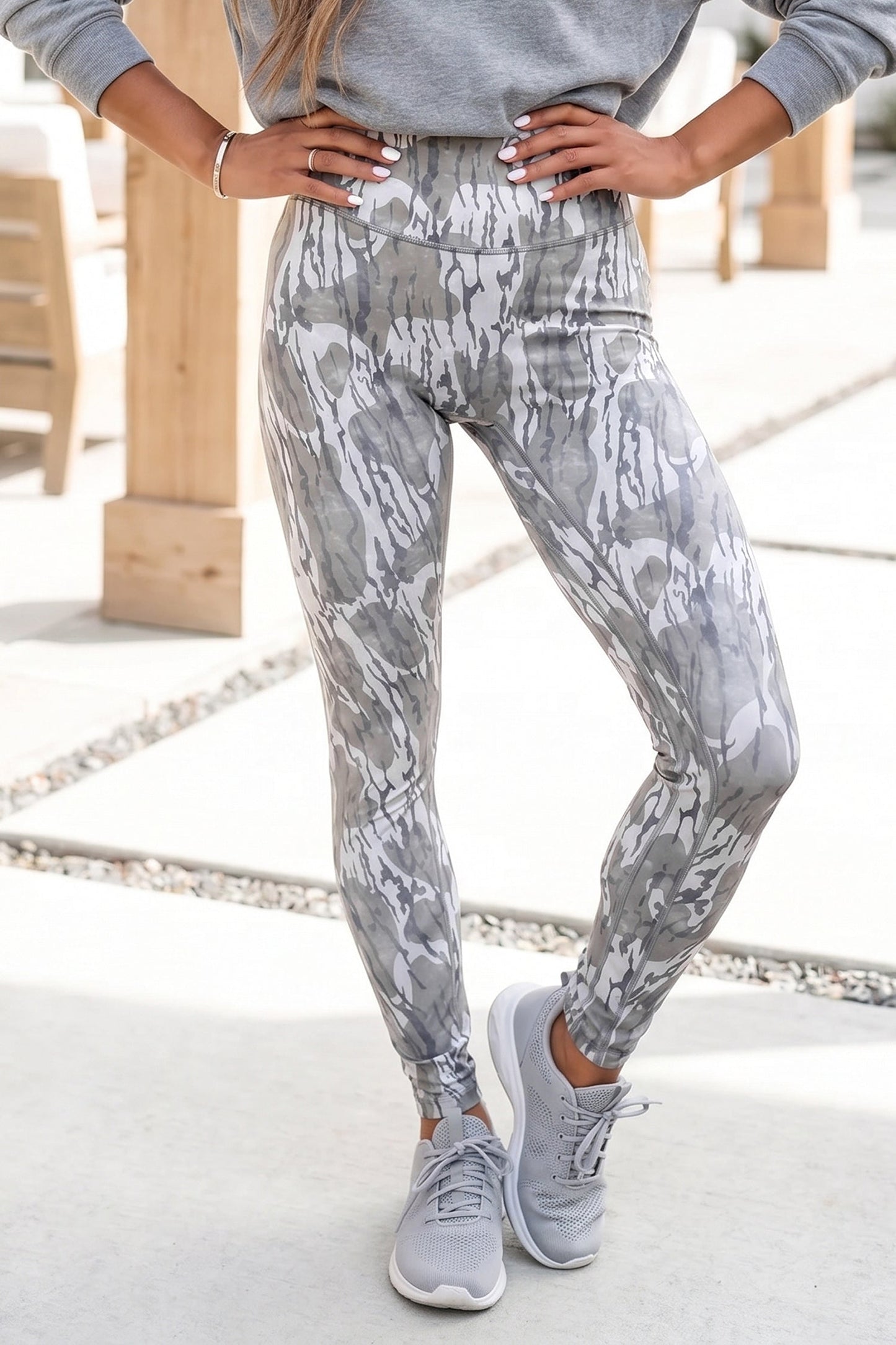 Camouflage High Waist Leggings
