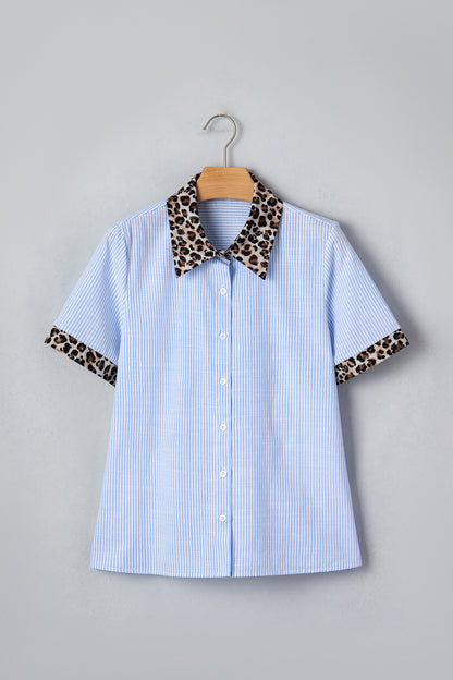 Nadia Collar Short Sleeve Shirt