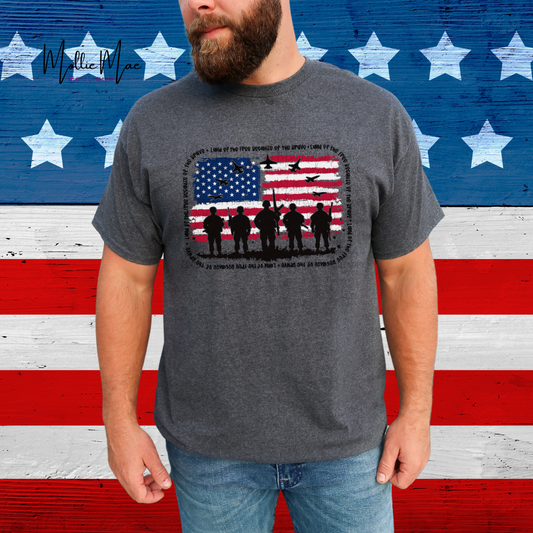Soldier Flag Tshirt