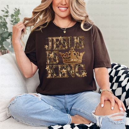 Jesus Is King Graphic Tee or Sweatshirt