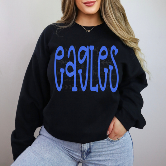 Eagles Script Spirit Graphic Tee or Sweatshirt (Copy)