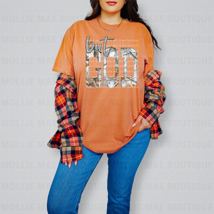 But God Camo Graphic Tee