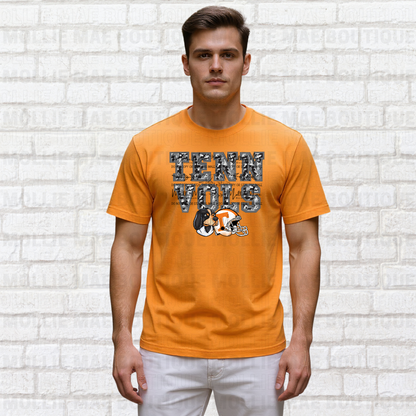 Grey Camo TENN VOLS Tee