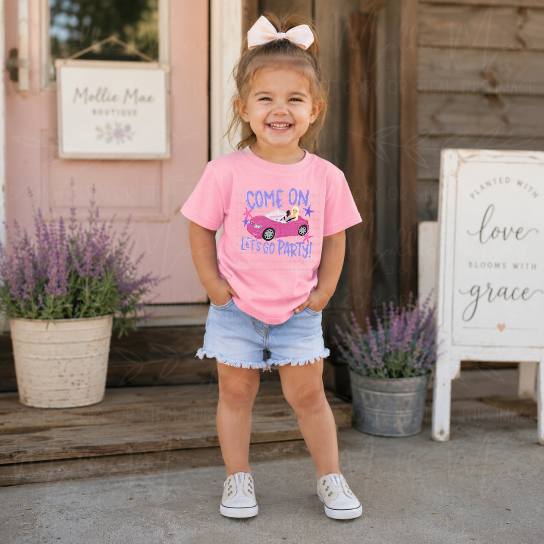 Come On Let’s Go Party Youth/Toddler Graphic Tee