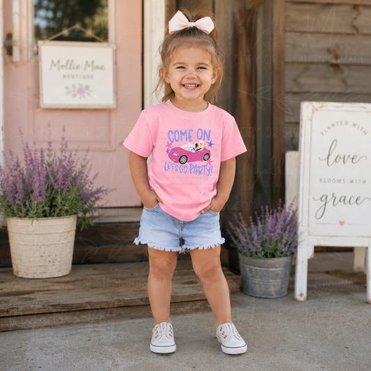 Come On Let’s Go Party Youth/Toddler Graphic Tee