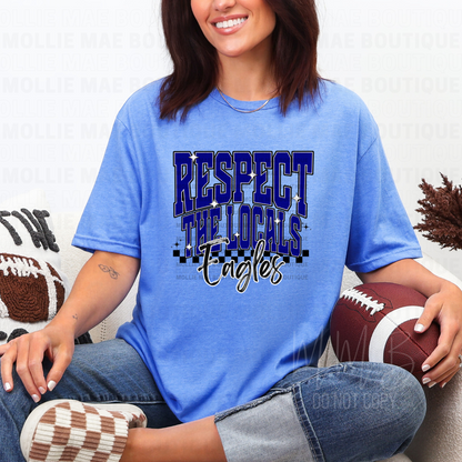 Respect the Locals – Eagles Graphic Tee