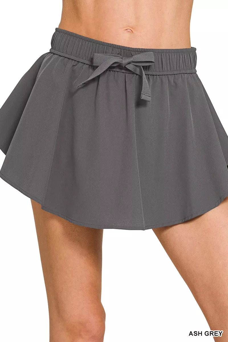 Zenana Soft Woven Active Skorts boutique apparel from Mollie Mae Boutique