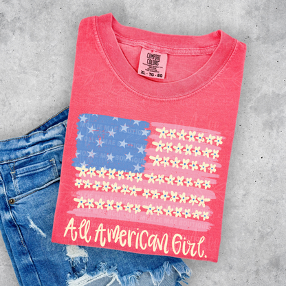 All American Girl Graphic Tee