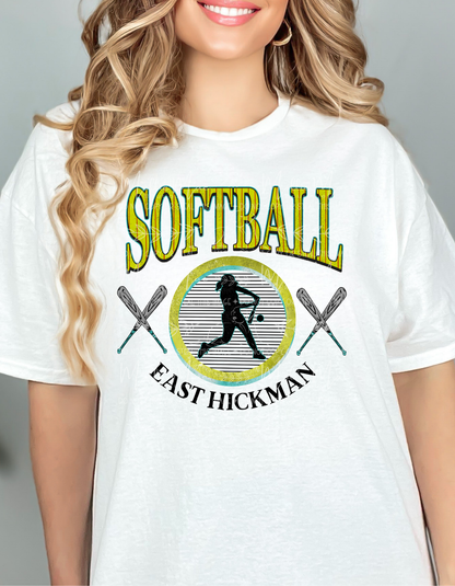 East Hickman Softball Semi-Exclusive Graphic Tee