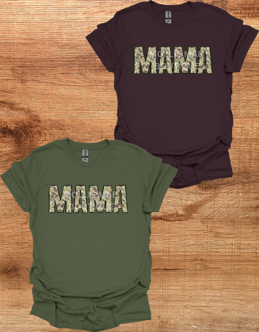 Camo print MAMA