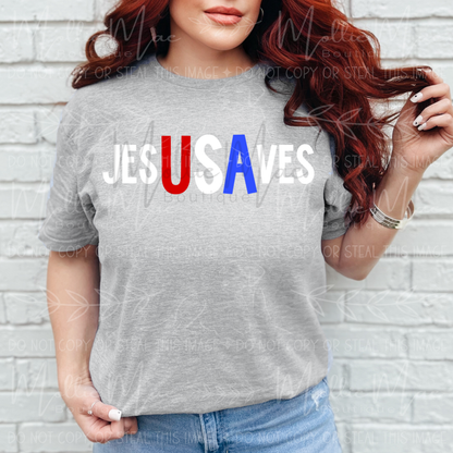 JesUSAves Graphic Tee