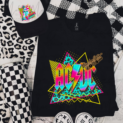 Neon Band Graphic Tee