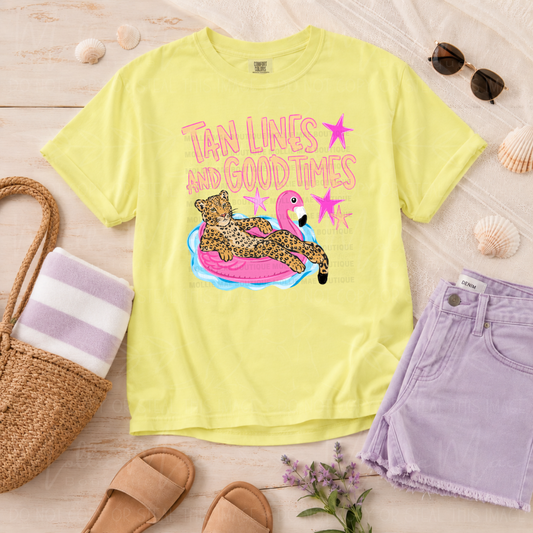 Tan Lines & Good Times Graphic Tee