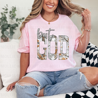But God Camo Graphic Tee