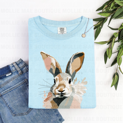 Minimalist Bunny Graphic Tee