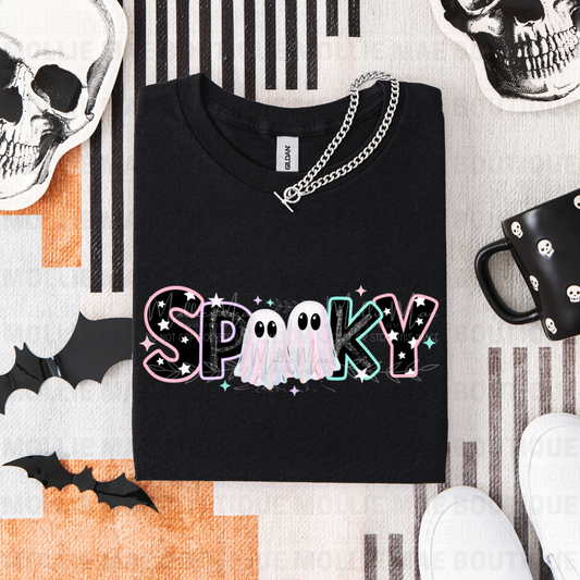 Starry Spooky Ghost Tee