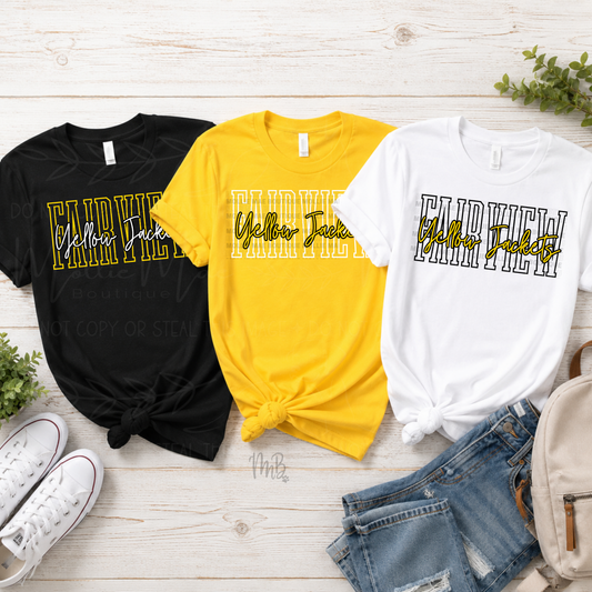 Fairview Yellow Jackets Signature Script