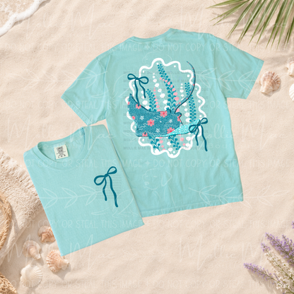Coastal Stingray Graphic Tee
