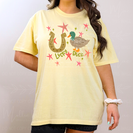 Lucky Duck Graphic Tee