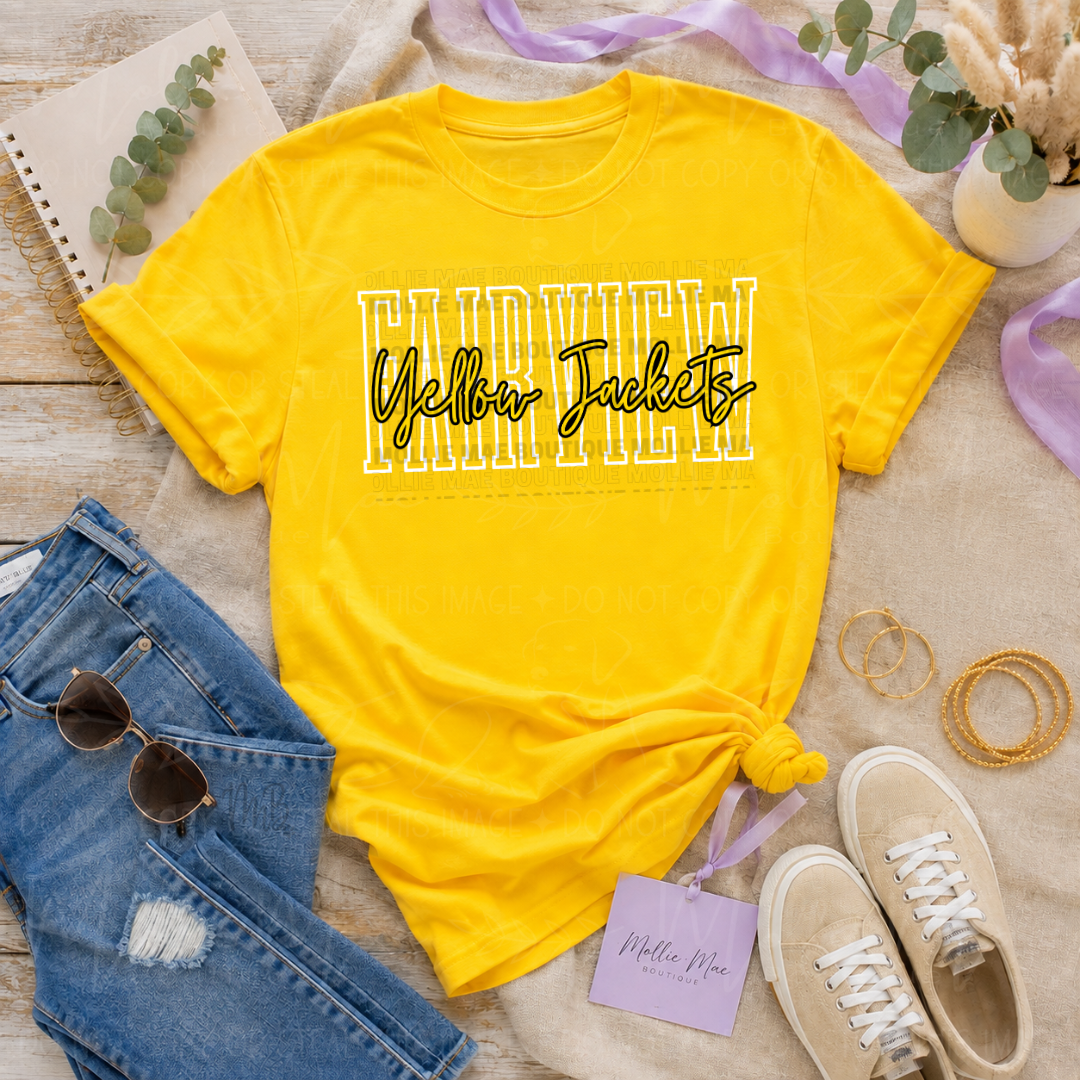 Fairview Yellow Jackets Signature Script
