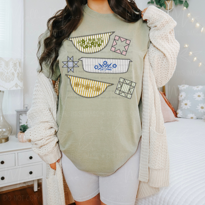 Grandma’s Pyrex Collection – Graphic Tee