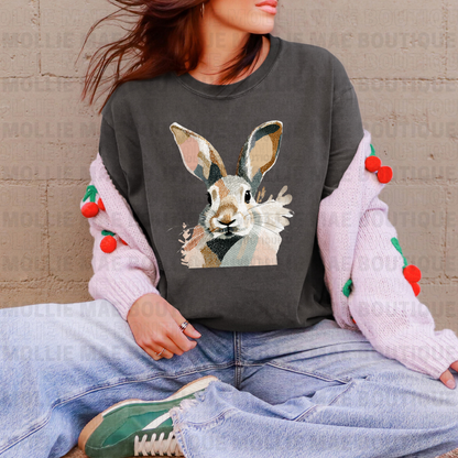 Minimalist Bunny Graphic Tee